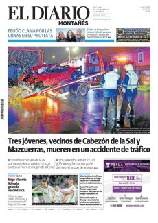 TRES JÓVENES, VECINOS DE CABEZÓN DE LA SAL Y MAZCUERRAS, MUEREN EN UN ACCIDENTE DE TRÁFICO