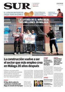 LA LOTERÍA DE EL NIÑO DEJA TRES MILLONES EN MÁLAGA