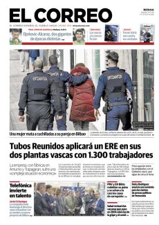 TUBOS REUNIDOS APLICARÁ UN ERE EN SUS DOS PLANTAS VASCAS CON 1.300 TRABAJADORES