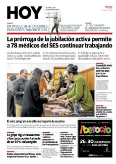 LA PRÓRROGA DE LA JUBILACIÓN ACTIVA PERMITE A 78 MÉDICOS DEL SES CONTINUAR TRABAJANDO