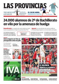 EL VALENCIA TIENTA A LA SUERTE