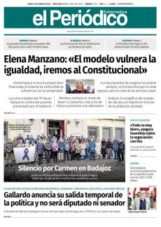 ELENA MANZANO: «EL MODELO VULNERA LA IGUALDAD, IREMOS AL CONSTITUCIONAL»