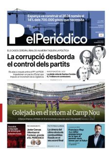 GOLEJADA EN EL RETORN AL CAMP NOU