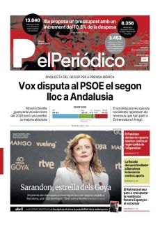 VOX DISPUTA AL PSOE EL SEGON LLOC A ANDALUSIA