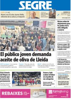EL PÚBLICO JOVEN DEMANDA ACEITE DE OLIVA DE LLEIDA