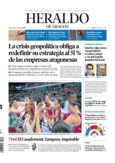 LA CRISIS GEOPOLÍTICA OBLIGA A REDEFINIR SU ESTRATEGIA AL 51 % DE LAS EMPRESAS ARAGONESAS