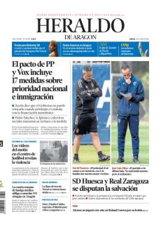 DAVID NAVARRO: «EL PRINCIPAL RIVAL JOSÉ LUIS OLTRA: «EL PARTIDO ES LA VAMOS A SER NOSOTROS, ESA ES LA ÚLTIMA BALA. NO MATEMÁTICAMENTE, BATALLA: DAR NUESTRA MEJOR VERSIÓN» PERO SÍ REALMENTE» SD HUESCA Y REAL ZARAGOZA SE DISPUTAN LA SALVACIÓN