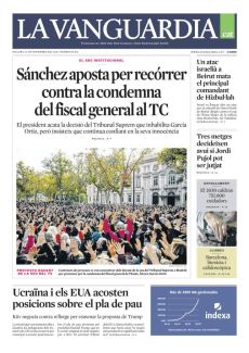 SÁNCHEZ APOSTA PER RECÓRRER CONTRA LA CONDEMNA DEL FISCAL GENERAL AL TC