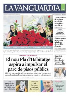 SENSE RAMBLA PERÒ AMB MOLTES ROSES PER SANT JORDI