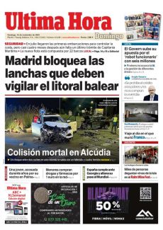 COLISIÓN MORTAL EN ALCÚDIA