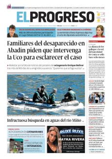 INFRUCTUOSA BÚSQUEDA EN AGUAS DEL RÍO MIÑO