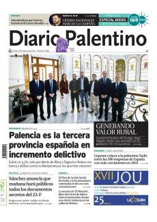 PALENCIA ES LA TERCERA PROVINCIA ESPAÑOLA EN INCREMENTO DELICTIVO