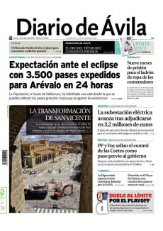 EXPECTACIÓN ANTE EL ECLIPSE CON 3.500 PASES EXPEDIDOS PARA ARÉVALO EN 24 HORAS