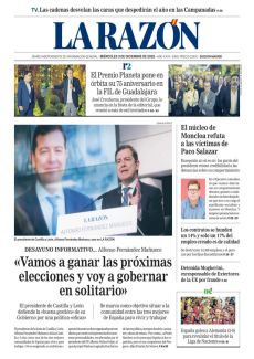 «VAMOS A GANAR LAS PRÓXIMAS ELECCIONES Y VOY A GOBERNAR EN SOLITARIO»