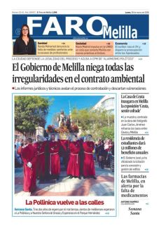 DOMINGO DE RAMOS ESPLÉNDIDO CON “LA POLLINICA” EN LA CALLE