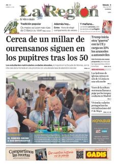 CERCA DE UN MILLAR DE OURENSANOS SIGUEN EN LOS PUPITRES TRAS LOS 50