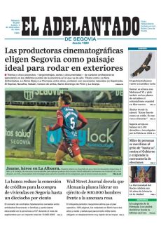 LAS PRODUCTORAS CINEMATOGRÁFICAS ELIGEN SEGOVIA COMO PAISAJE IDEAL PARA RODAR EN EXTERIORES