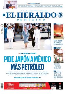 PIDE JAPÓN A MÉXICO MÁS PETRÓLEO