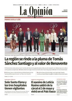 LA REGIÓN SE RINDE A LA PLUMA DE TOMÁS SÁNCHEZ SANTIAGO Y AL VALOR DE BENAVENTE