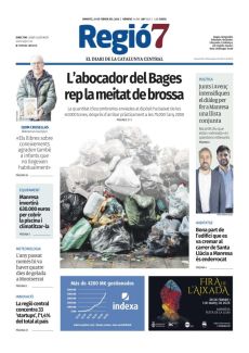 L’ABOCADOR DEL BAGES REP LA MEITAT DE BROSSA