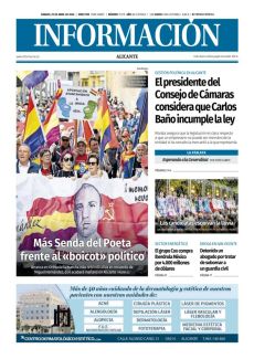 MÁS SENDA DEL POETA FRENTE AL «BOICOT» POLÍTICO